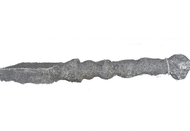 sven wiesner, Bronze Scoop, Left Side View, 2018, method photogrammetry 